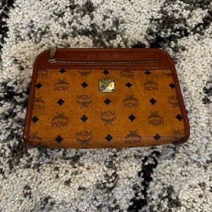 MCM Cosmetic Pouch or Clutch